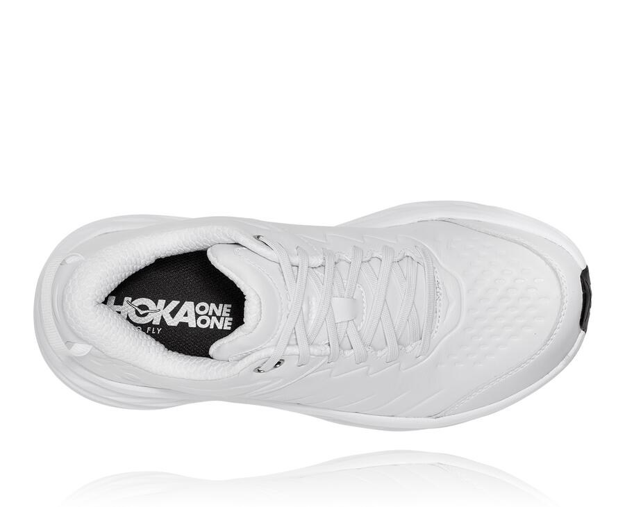 Tenis Hoka One One Masculino Branco - Bondi Sr - 385-QTUPVL